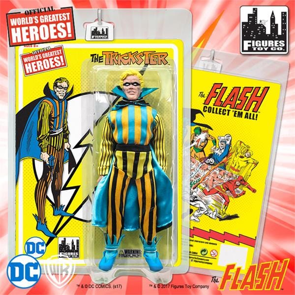 Flash Retro 8 Inch Action Figures Series 1: Trickster