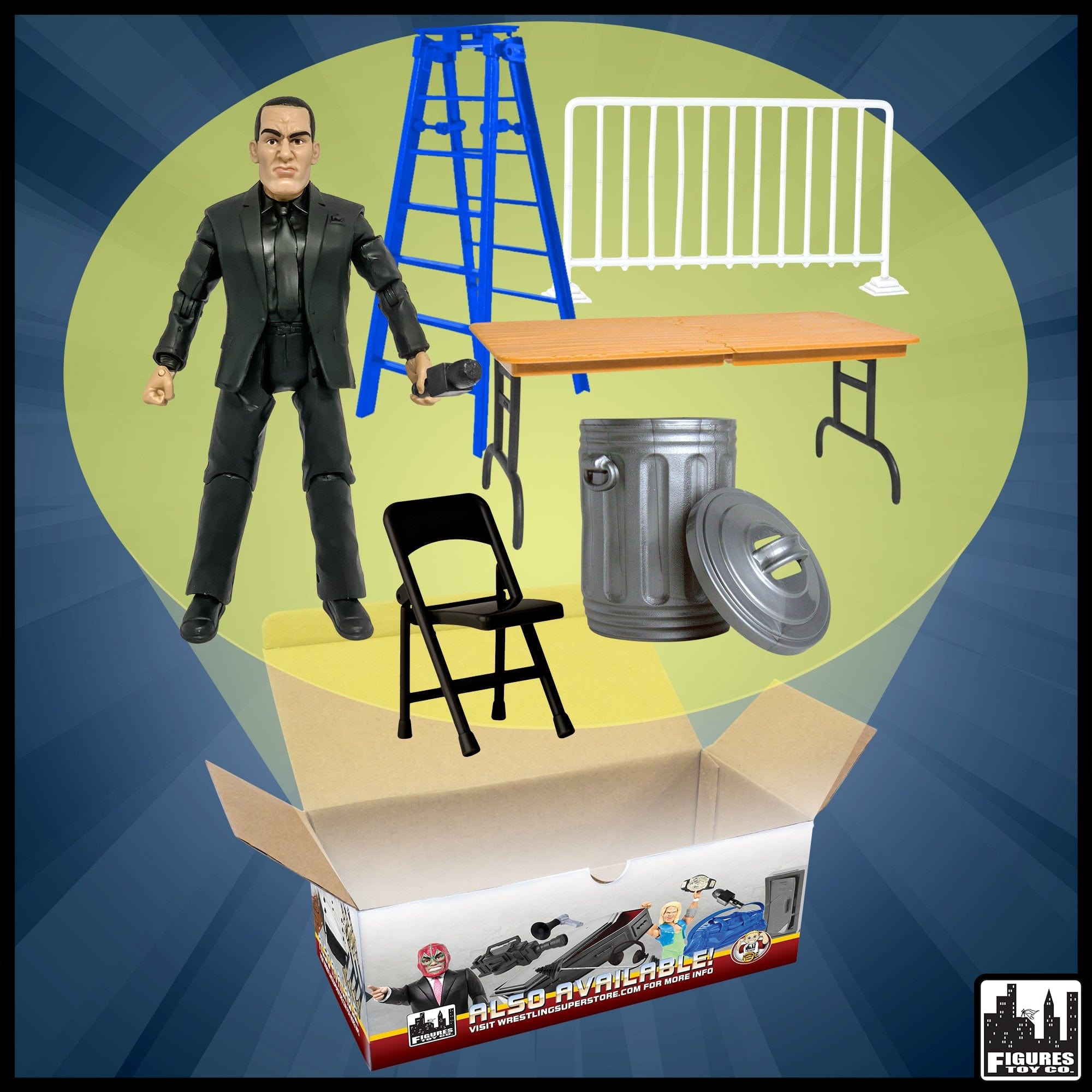 Backstage Wwe Figures