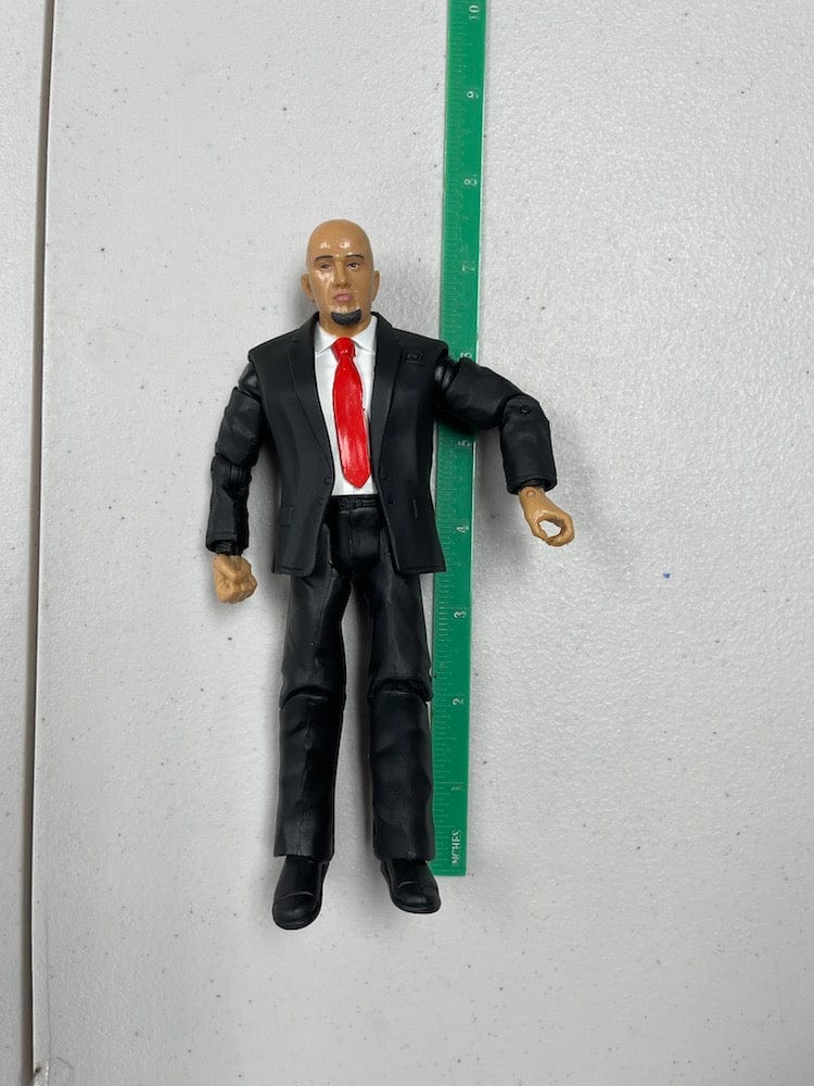 Generic 7 Inch Wrestling Action Figure With African American Suit Body