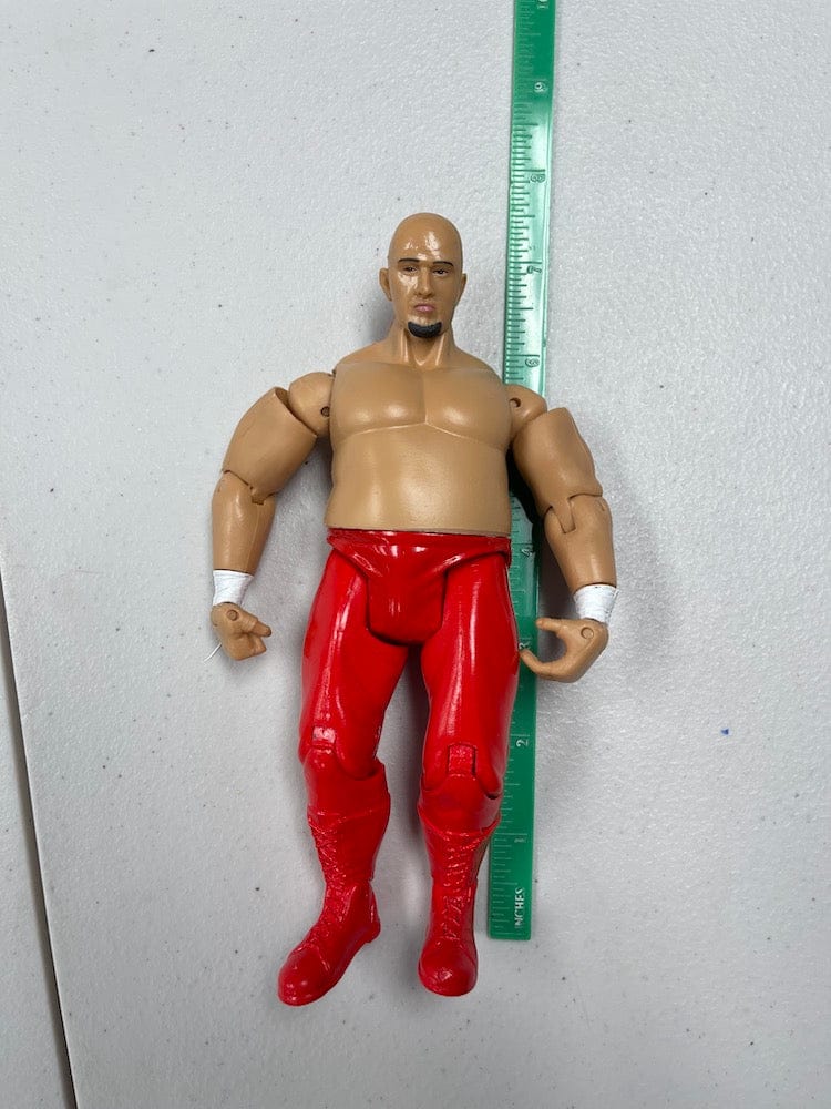 Generic 7 Inch Wrestling Action Figure With Fat African American Body