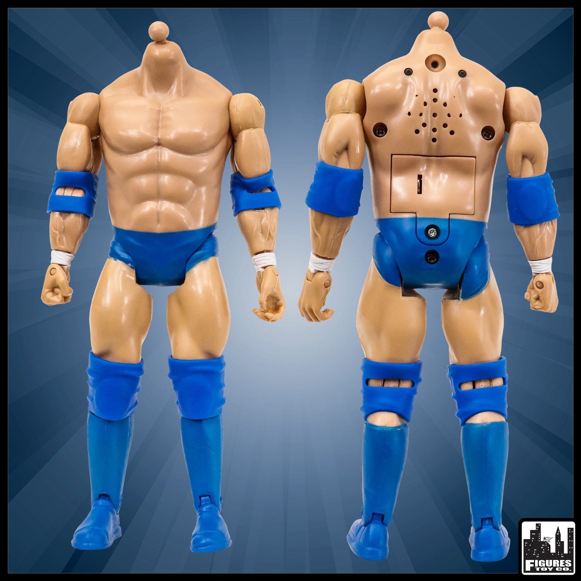 Generic 7 Inch Wrestling Action Figure With Talking and Voice Recording Action