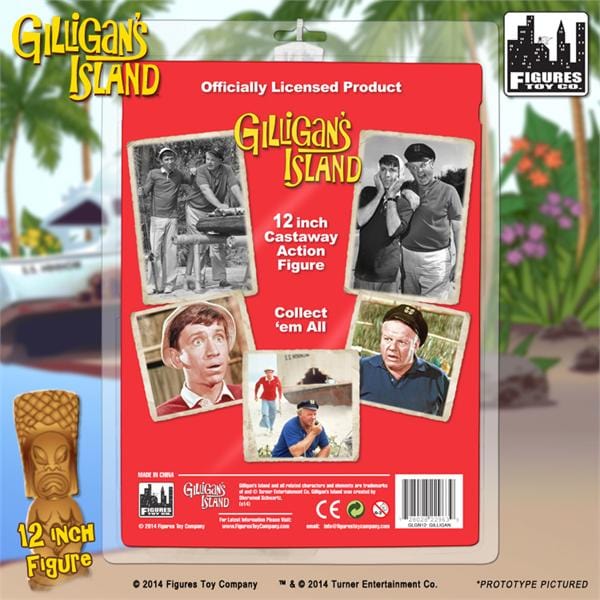 Gilligan&#39;s Island 12 Inch Action Figures Series One: Gilligan