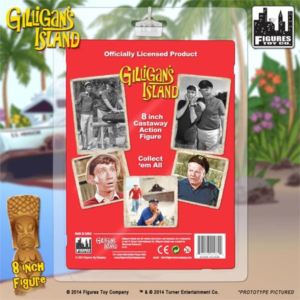 Gilligan&#39;s Island 8 Inch Action Figures Series One: Gilligan