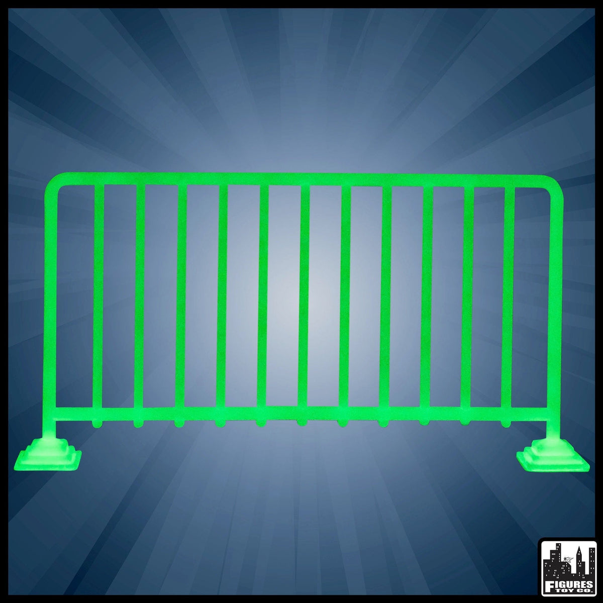 Glow In The Dark Guardrail for WWE Wrestling Action Figures