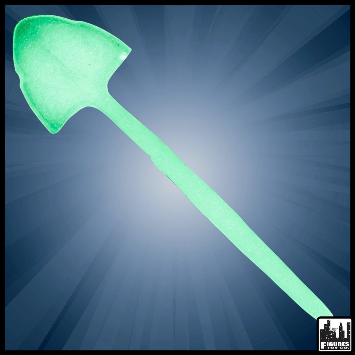 Glow In The Dark Spaded Shovel for WWE Wrestling Action Figures