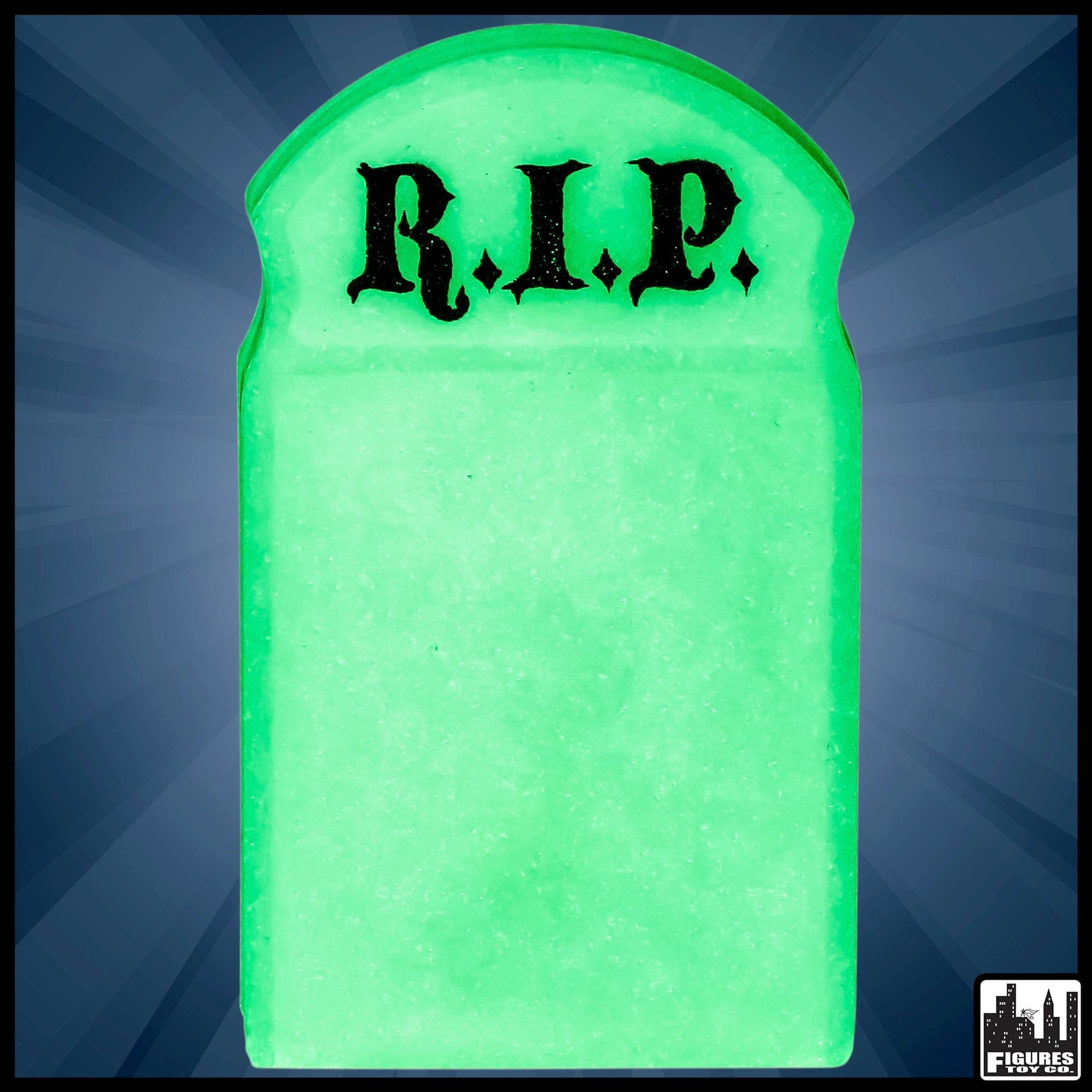 Glow In The Dark Tombstone for WWE Wrestling Action Figures
