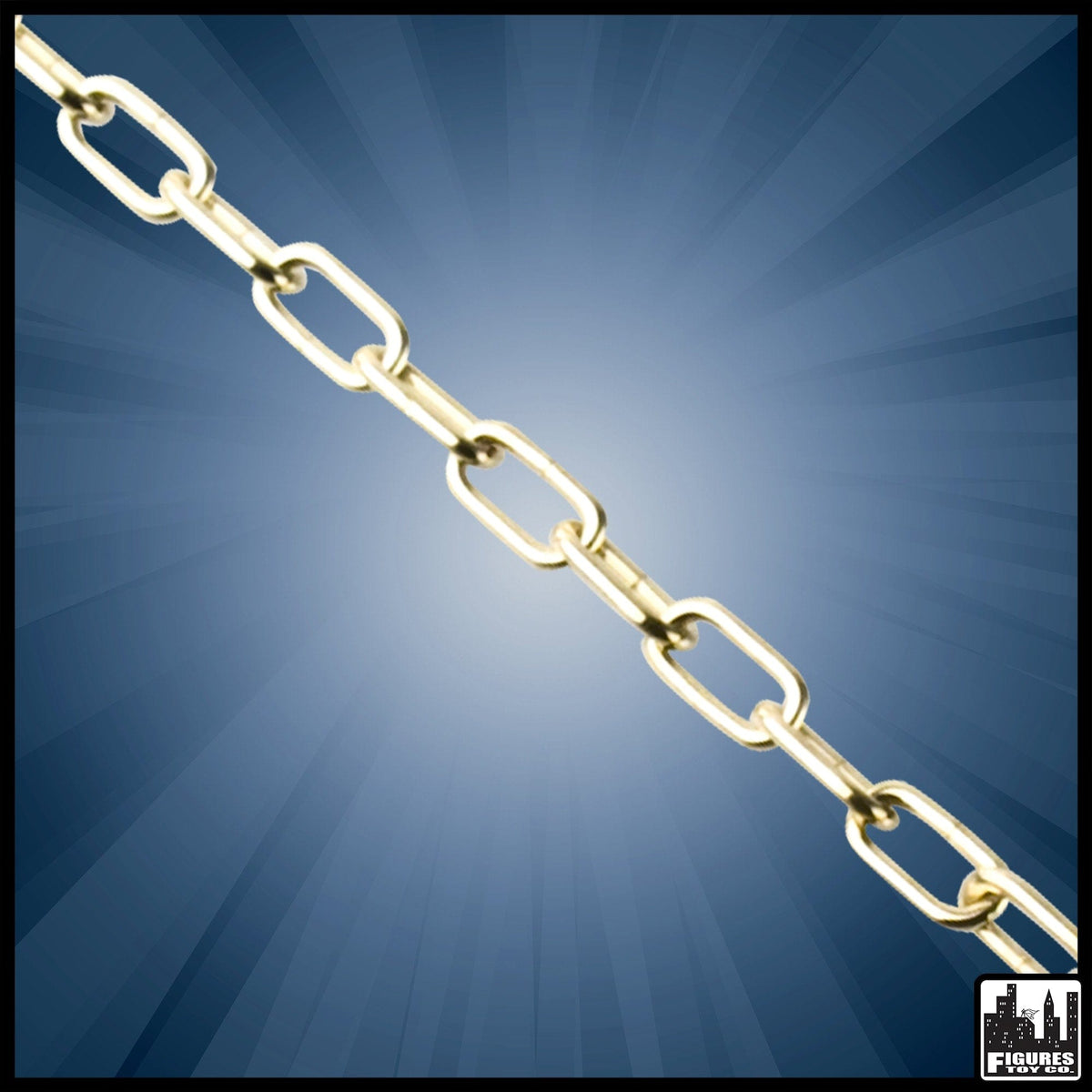 Gold Metal Chains for WWE Wrestling Action Figures