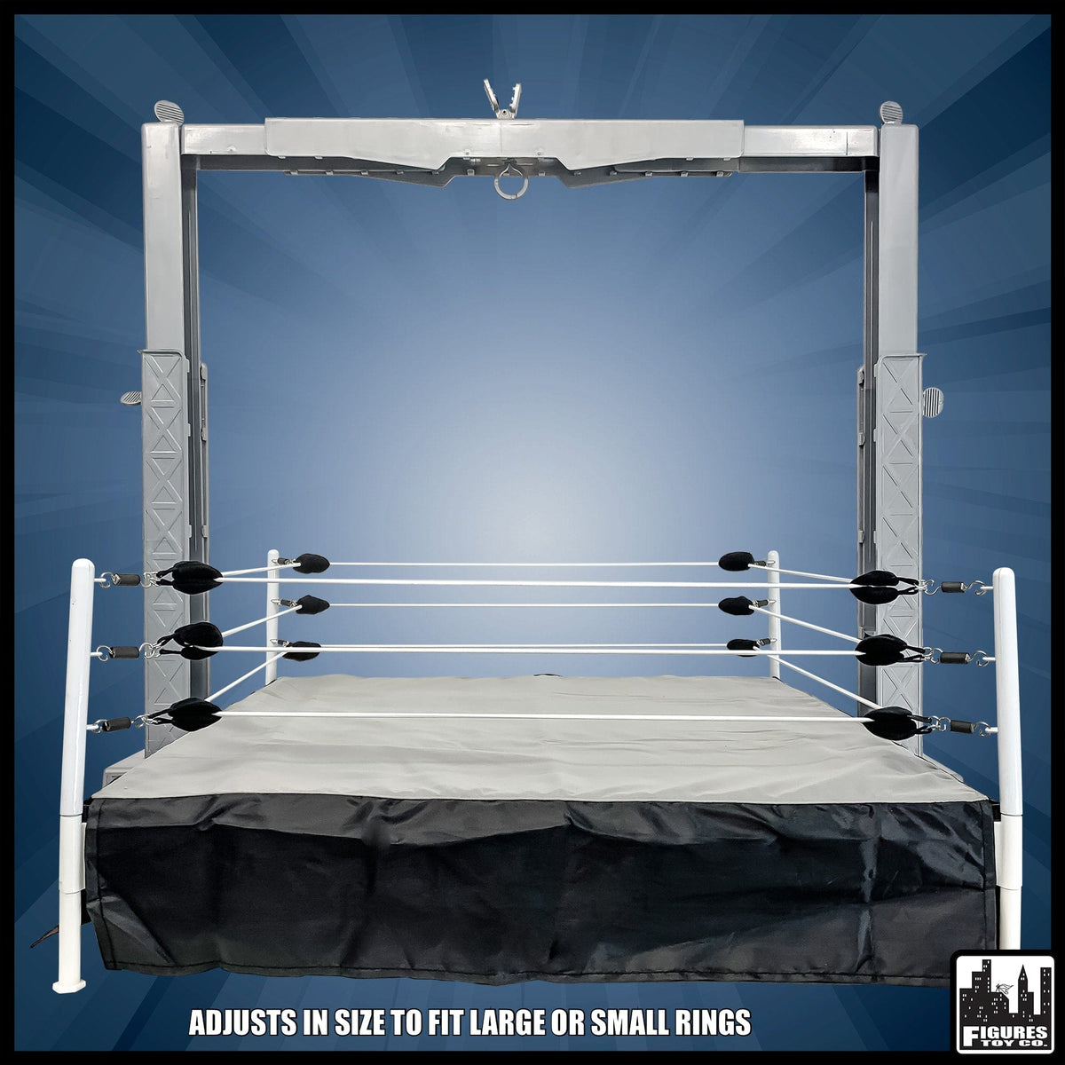 Grab The Gear Adjustable Playset for WWE Wrestling Action Figures