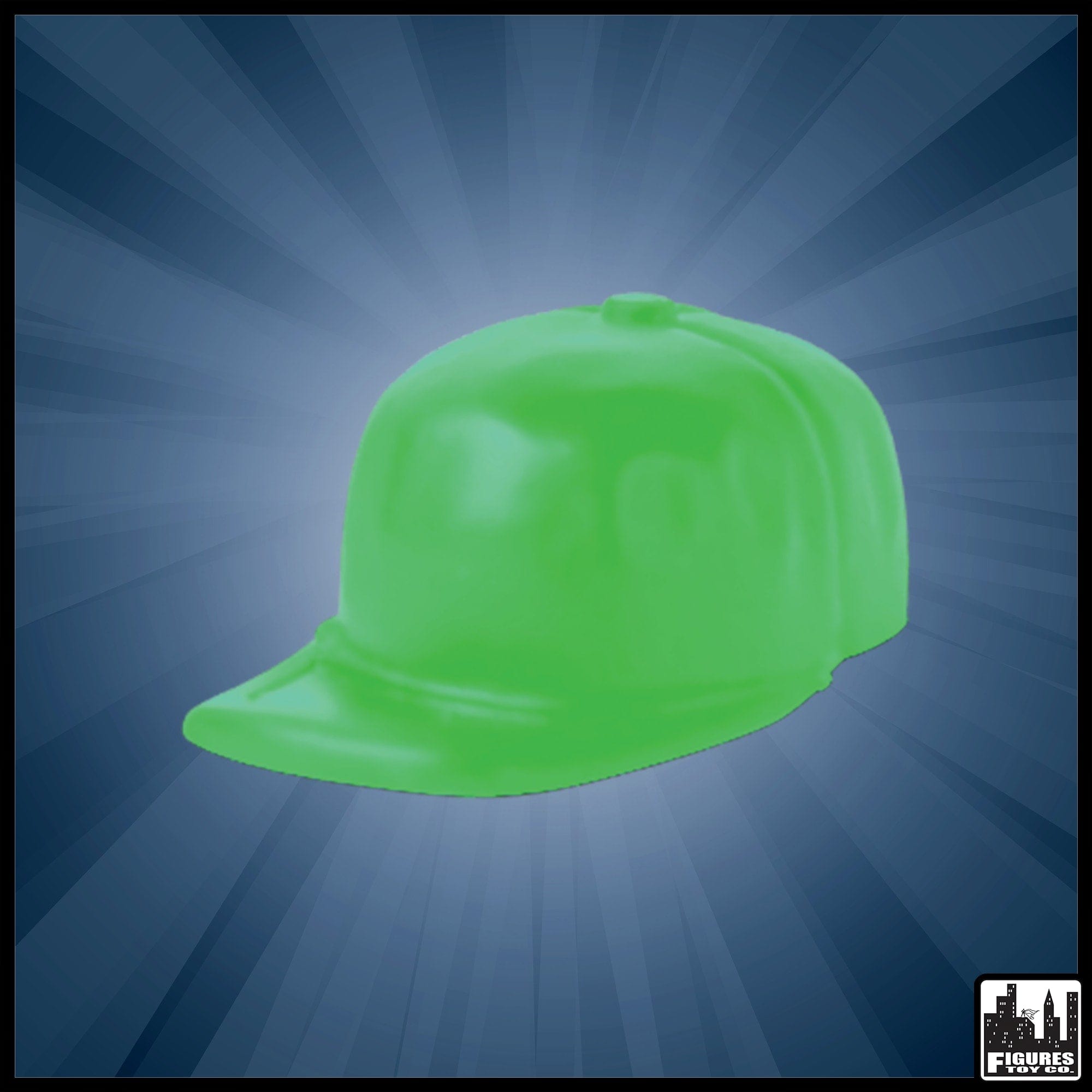 Green Baseball Cap for WWE Wrestling Action Figures