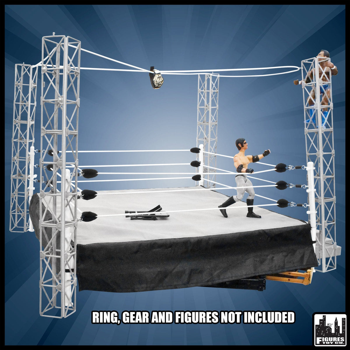 Highwire War Wrestling Action Figure Playset by Figures Toy Company