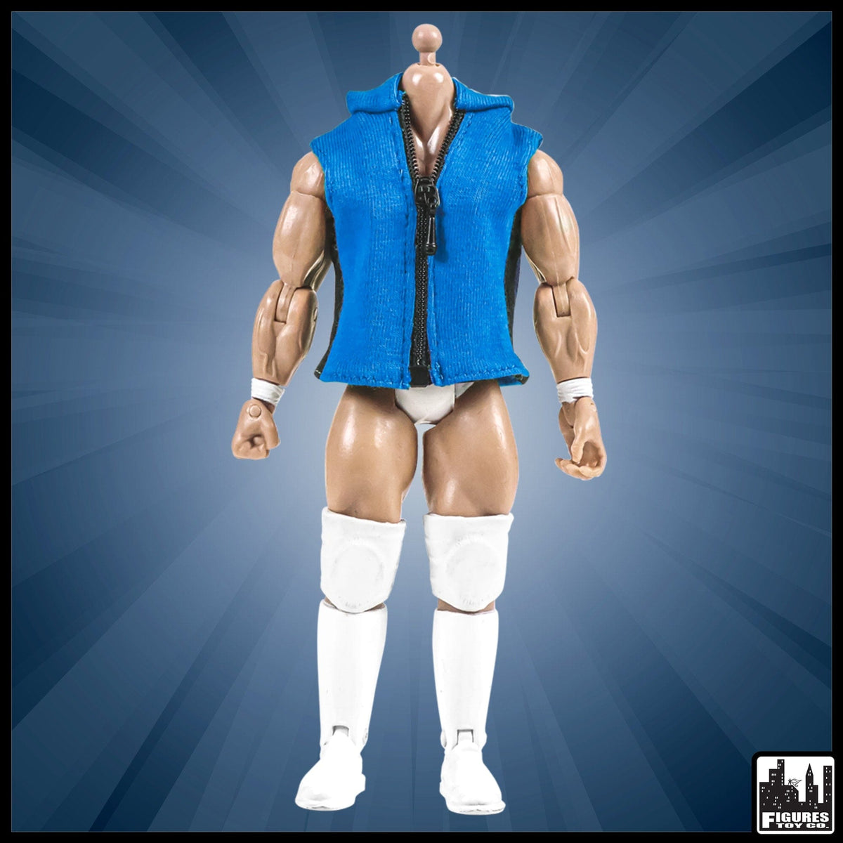 Hooded Sleeveless Sweatshirt for WWE Wrestling Action Figures