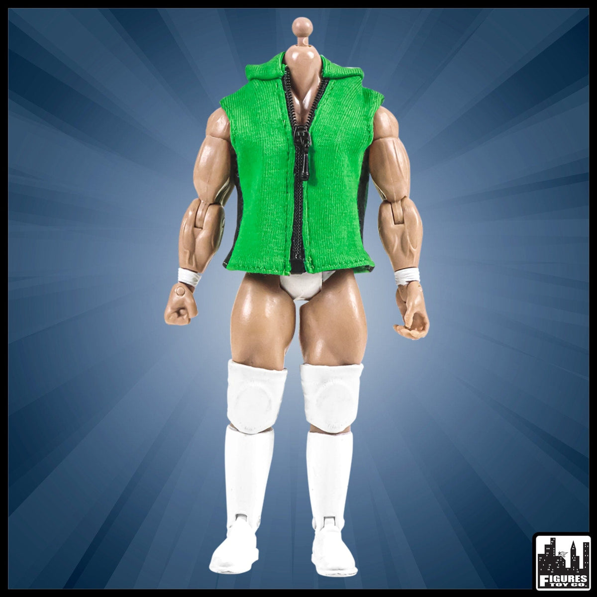 Hooded Sleeveless Sweatshirt for WWE Wrestling Action Figures