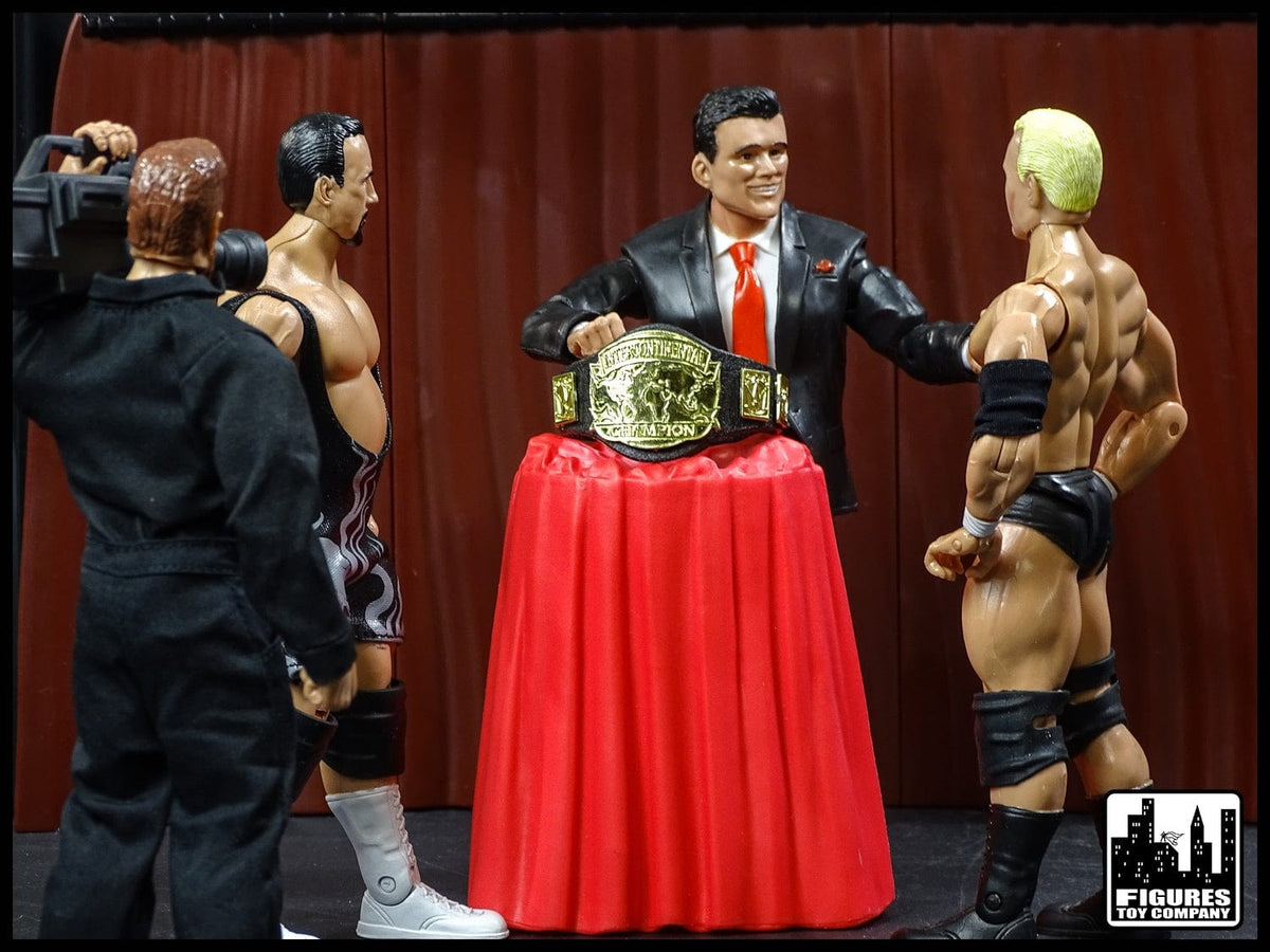 Intercontinental Championship Belt for WWE Wrestling Action Figures