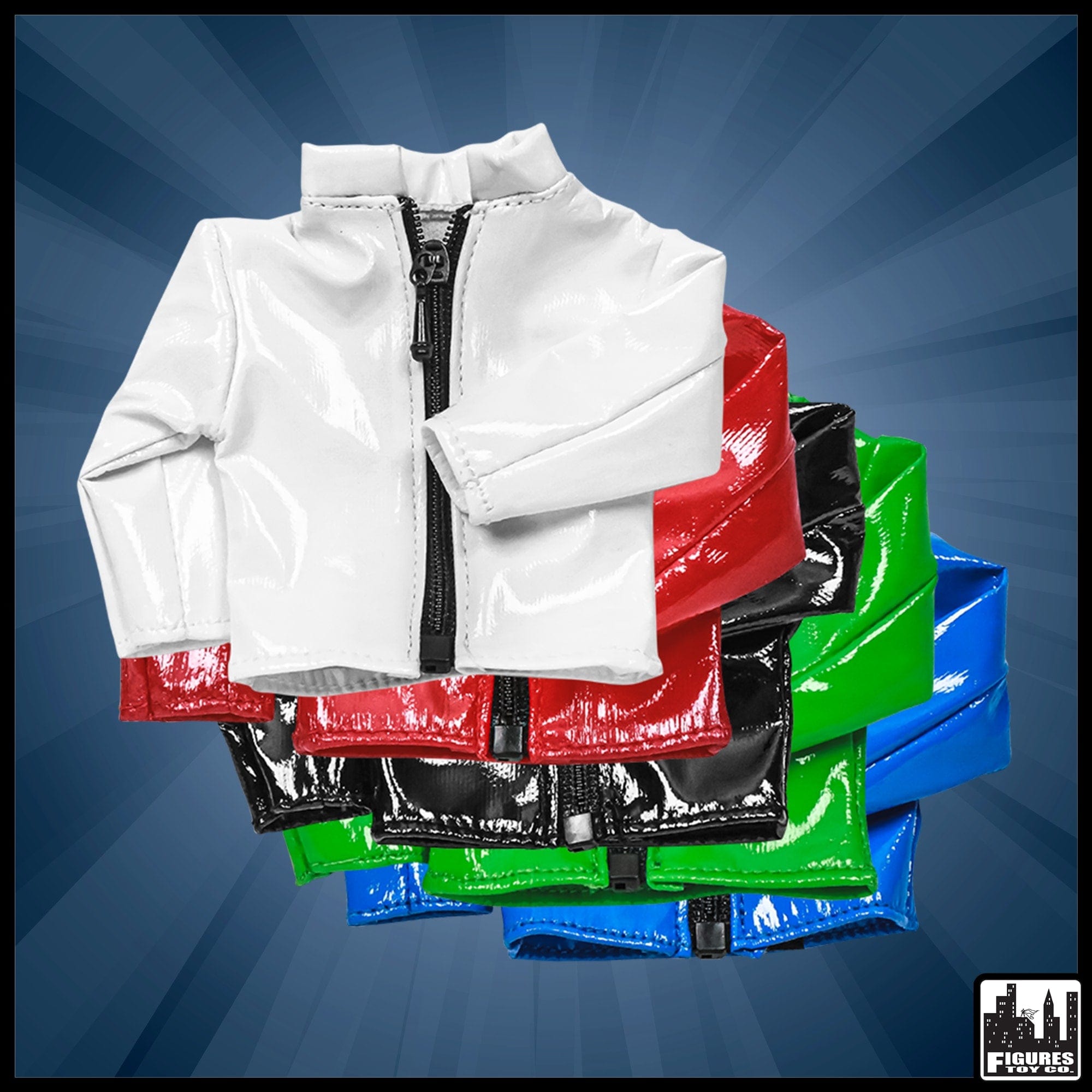 Jacket With Collar for WWE Wrestling Action Figures