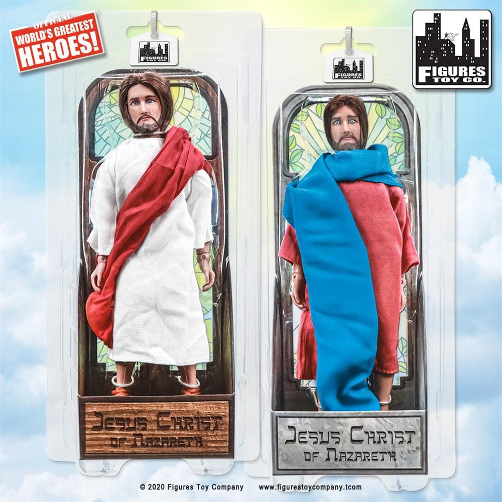 Jesus 8 Inch Retro Action Figures [Set of 2]