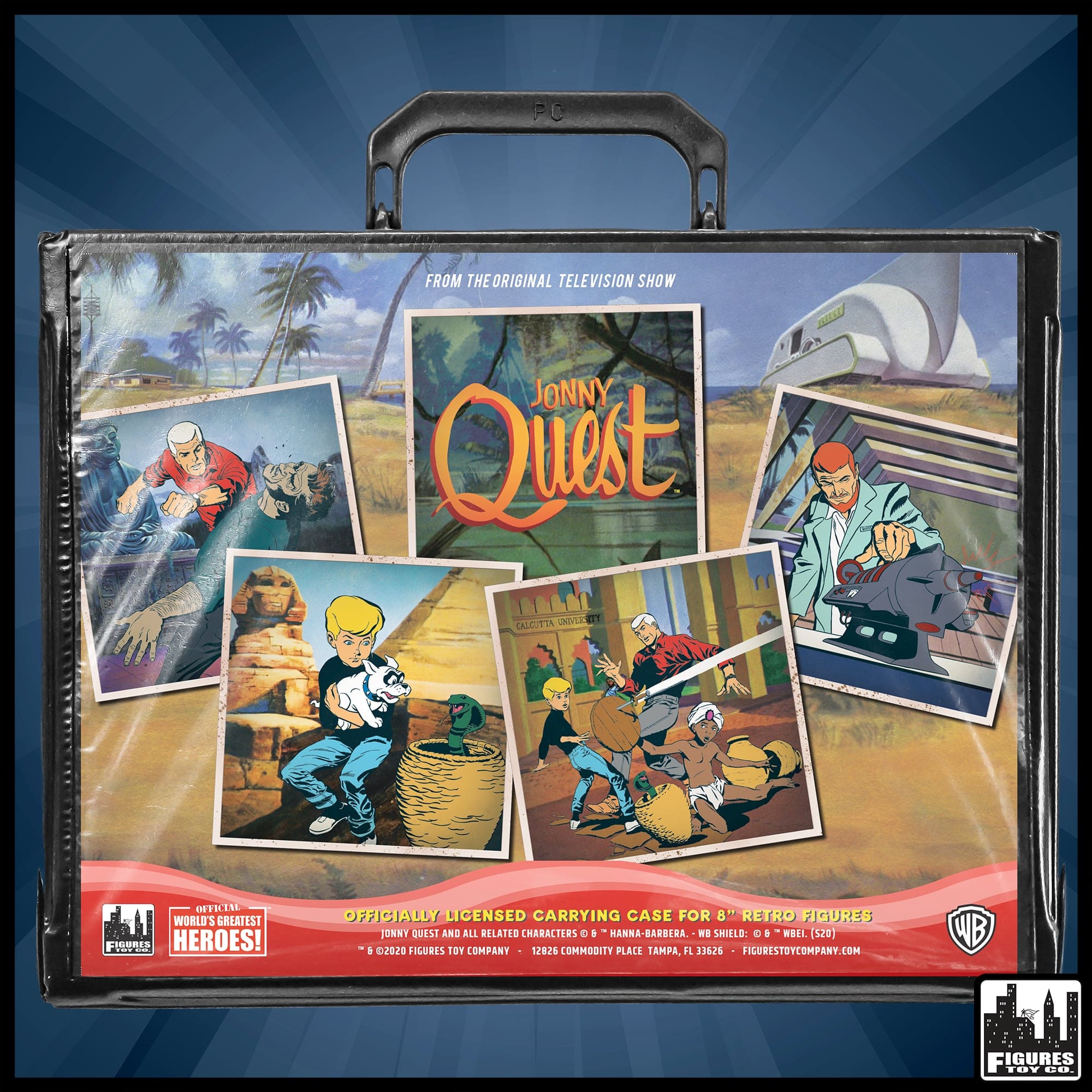 Jonny Quest Action Figure Carrying Case