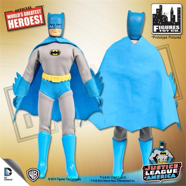 Justice League of America Retro Action Figures Series 1: Loose in Factory Bag