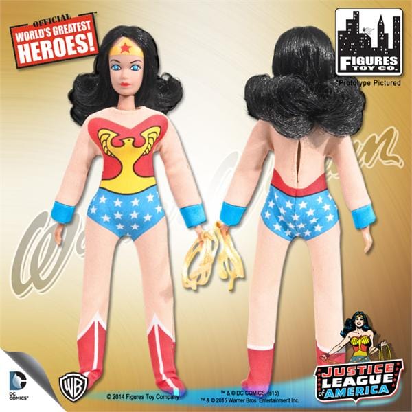 Justice League of America Retro Action Figures Series 1: Loose in Factory Bag