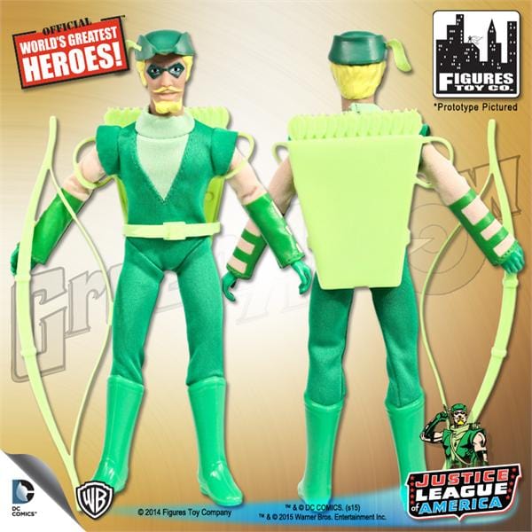 Justice League of America Retro Action Figures Series 1: Loose in Factory Bag