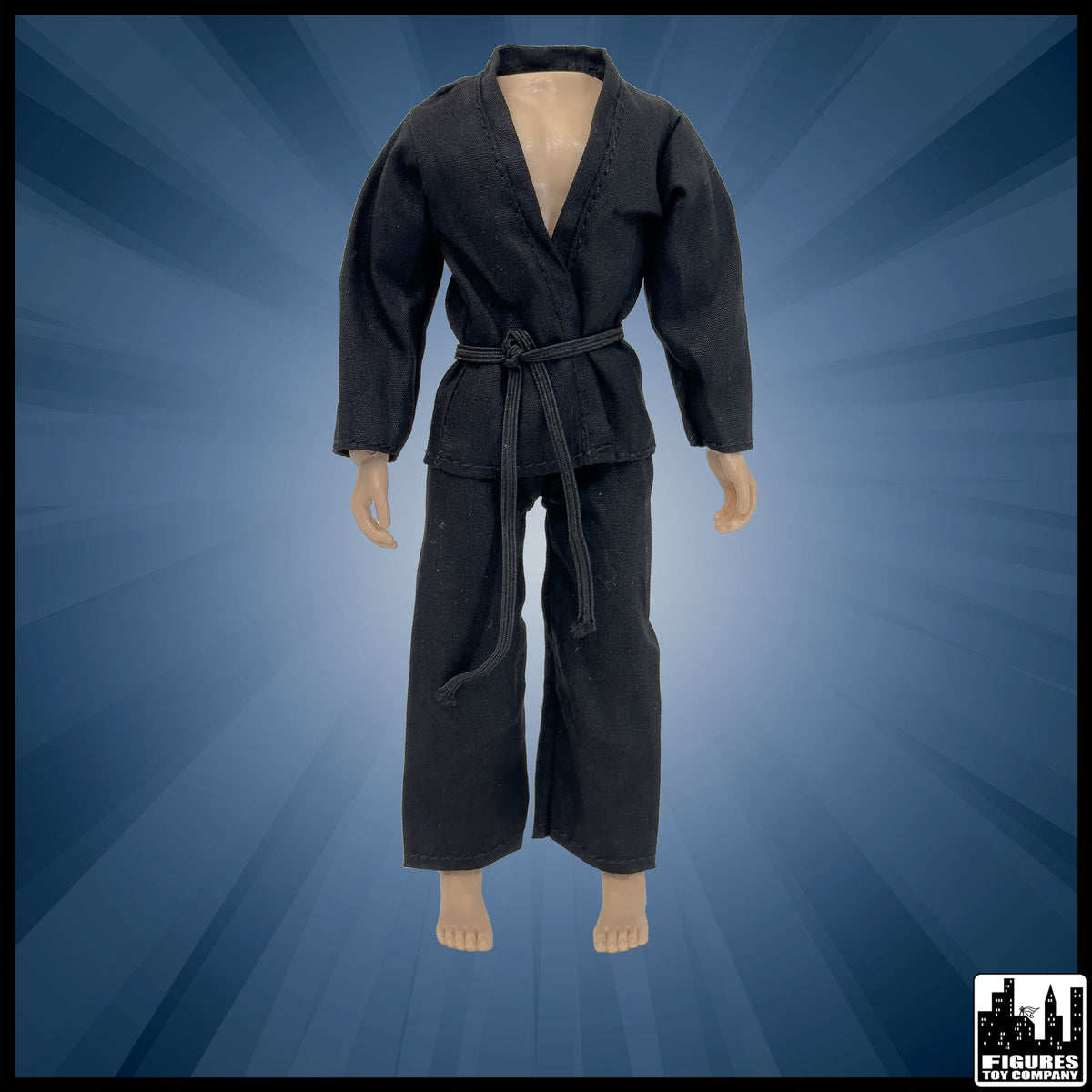 Karate Outfit Black 01 Main