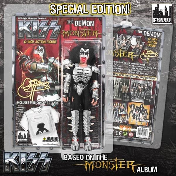 KISS 12" Action Figures Series 4: The Demon (Bloody Variant)