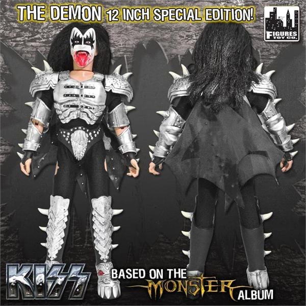 KISS 12&quot; Action Figures Series 4: The Demon (Bloody Variant)
