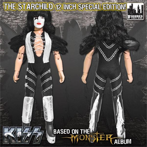 KISS 12&quot; Action Figures Series 4: The Starchild (Feather Outfit Variant)