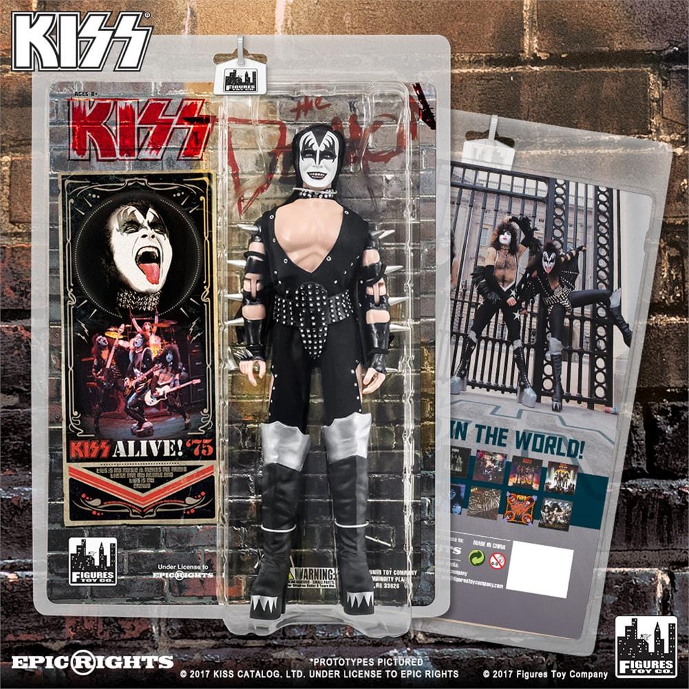 KISS 12 Inch Action Figures Alive Re-Issue Series: The Demon