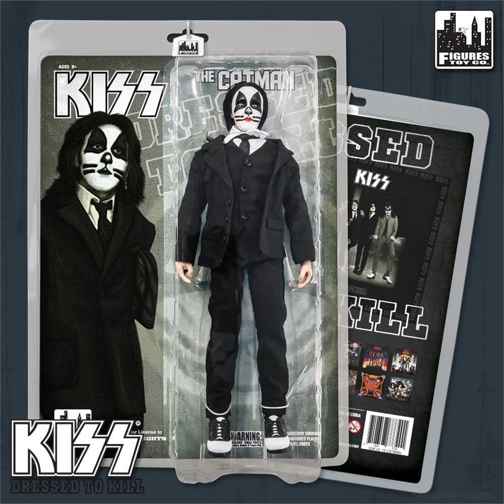 KISS 12 Inch Action Figures Dressed To Kill Re-Issue Series: The Catman