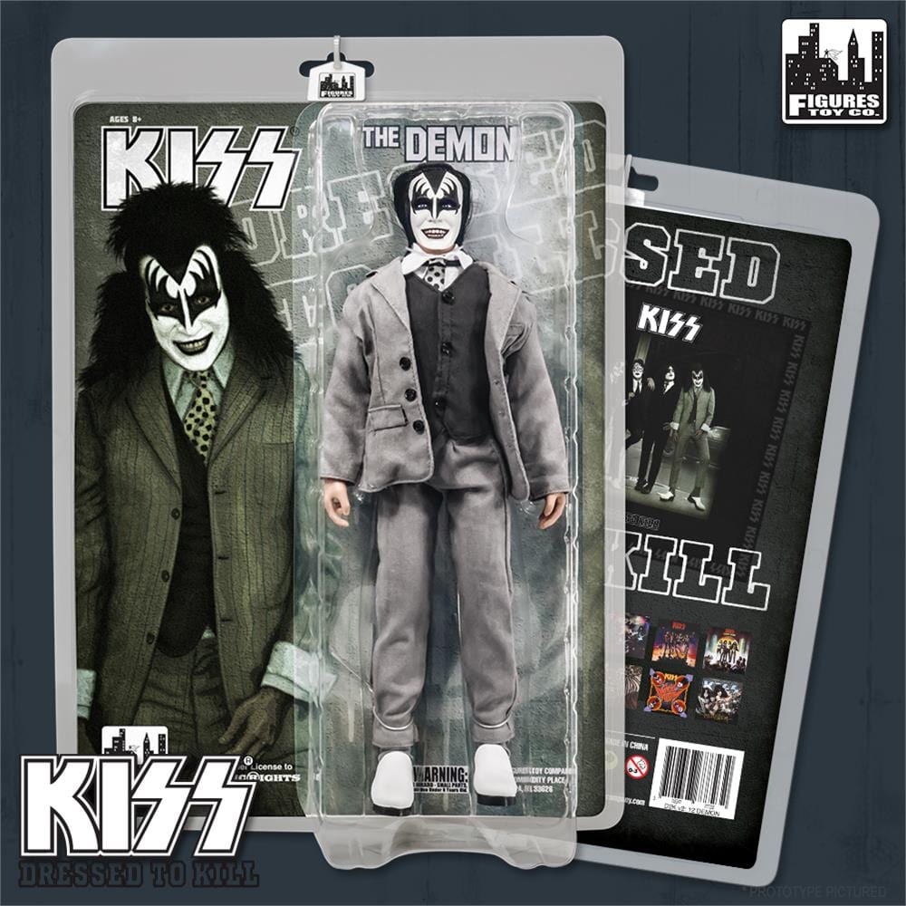KISS 12 Inch Action Figures Dressed To Kill Re-Issue Series: The Demon