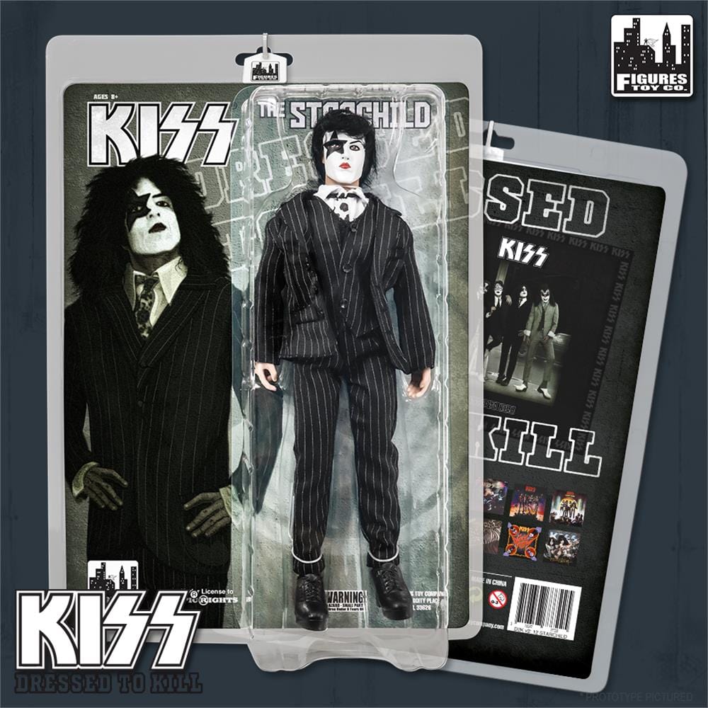 KISS 12 Inch Action Figures Dressed To Kill Re-Issue Series: The Starchild