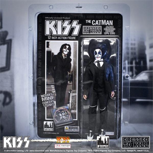 Kiss 12 Inch Action Figures Series 5 Dressed to Kill: The Catman