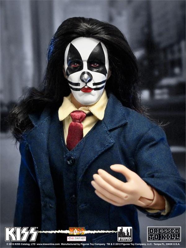 Kiss 12 Inch Action Figures Series 5 Dressed to Kill: The Catman Colored Variant