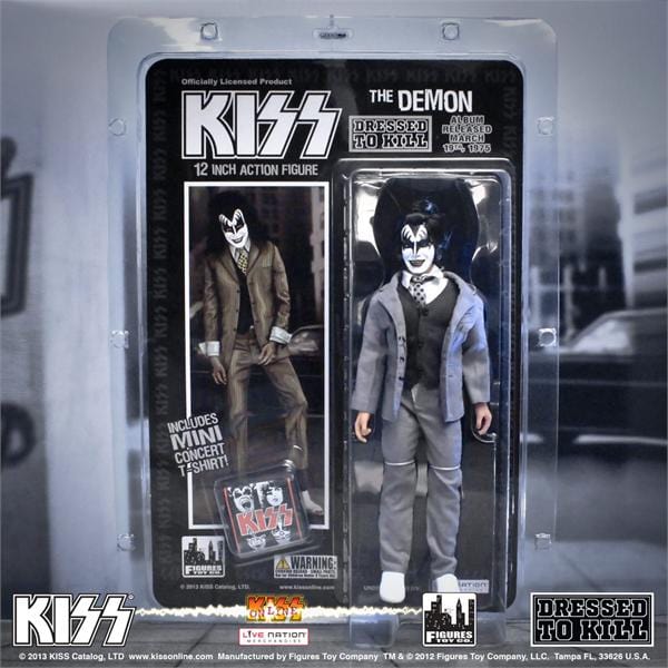 Kiss 12 Inch Action Figures Series 5 Dressed to Kill: The Demon