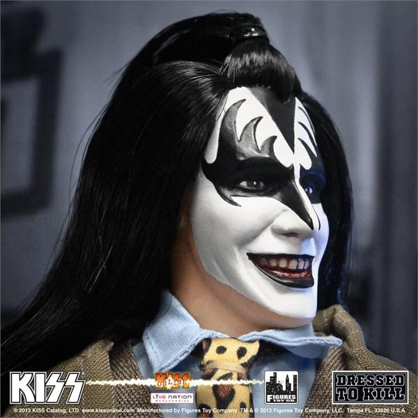 Kiss 12 Inch Action Figures Series 5 Dressed to Kill: The Demon Colored Variant