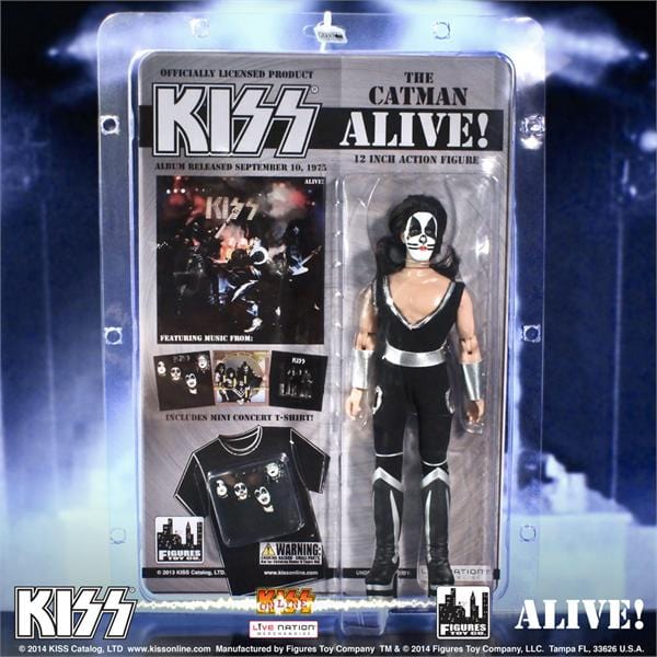 Kiss 12 Inch Action Figures Series 6 Alive: The Catman
