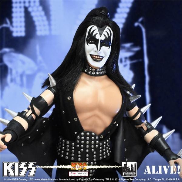 Kiss 12 Inch Action Figures Series 6 Alive: The Demon