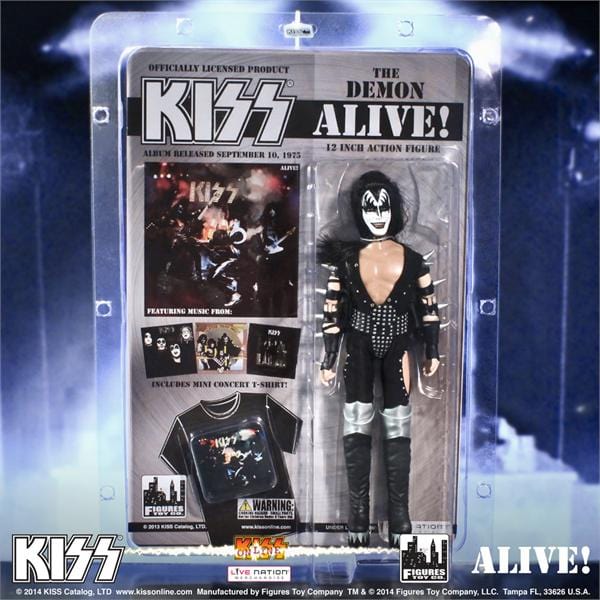 Kiss 12 Inch Action Figures Series 6 Alive: The Demon