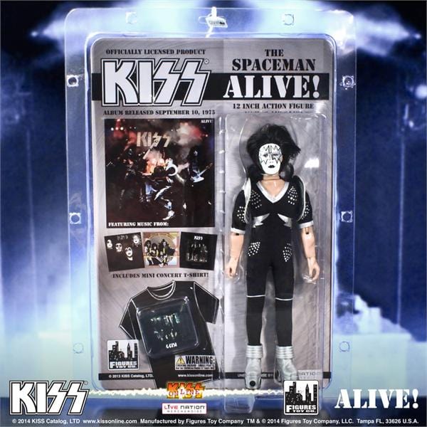 Kiss 12 Inch Action Figures Series 6 Alive: The Spaceman