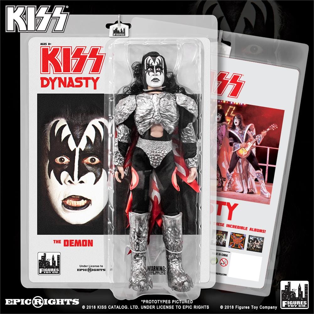 KISS 12 Inch Action Figures Series 8 Dynasty: The Demon