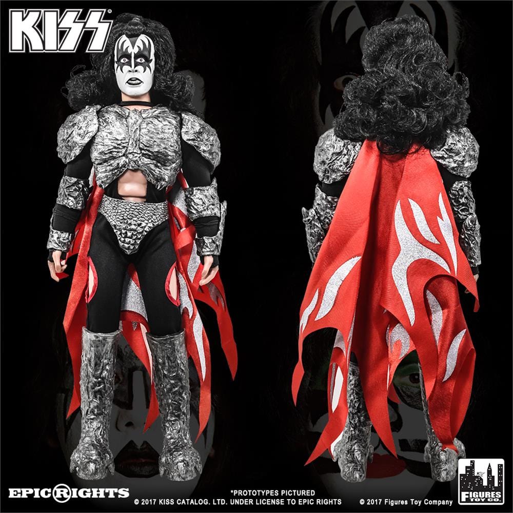 KISS 12 Inch Action Figures Series 8 Dynasty: The Demon