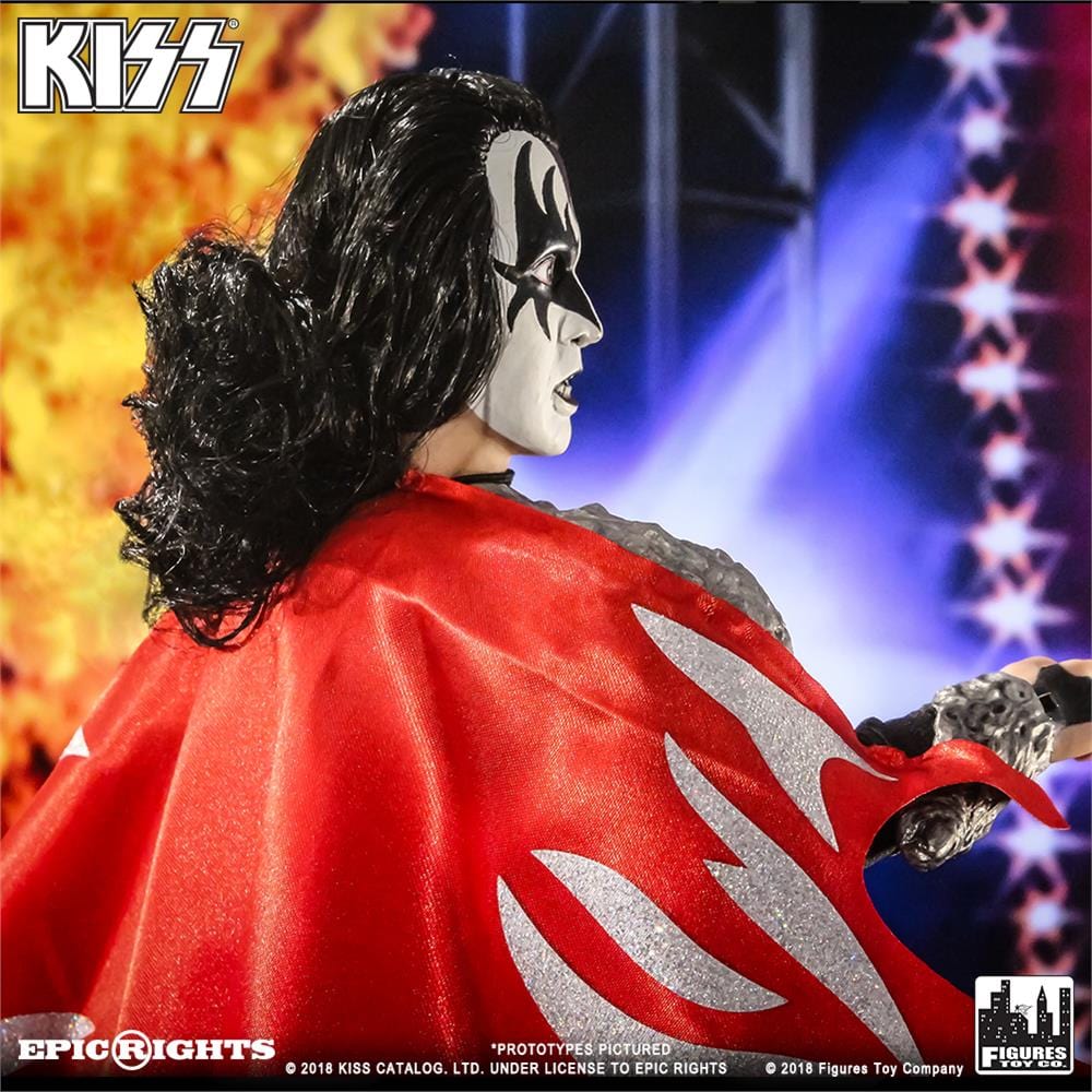 KISS 12 Inch Action Figures Series 8 Dynasty: The Demon
