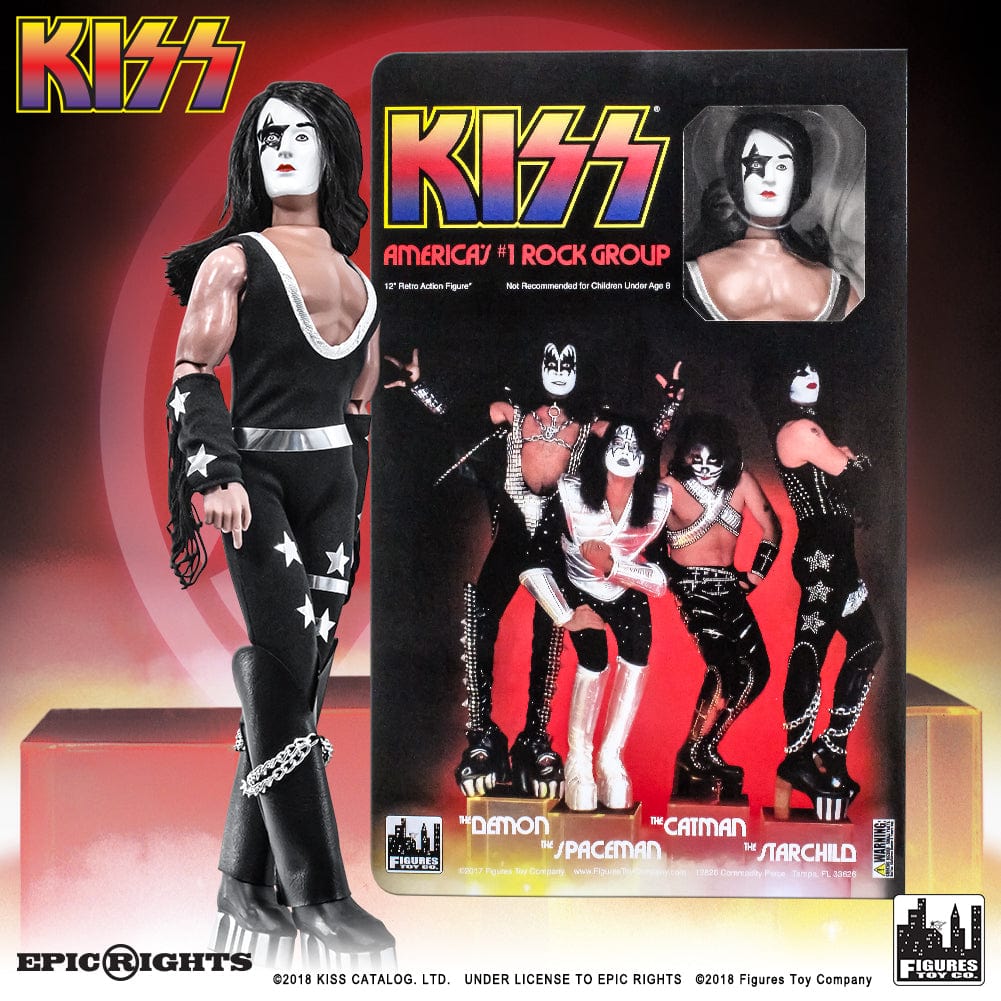KISS 12 Inch Action Figures Series 9 Love Gun: Set of all 4