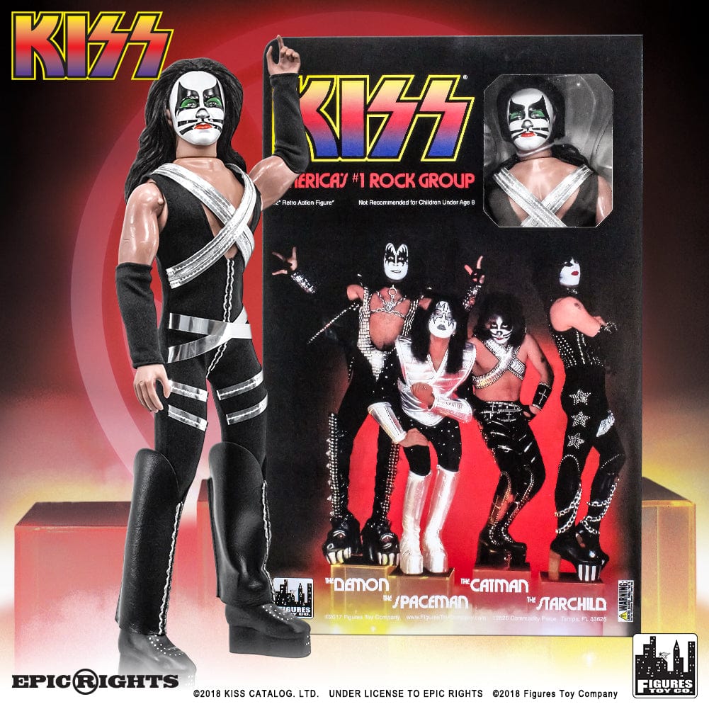 KISS 12 Inch Action Figures Series 9 Love Gun: The Catman