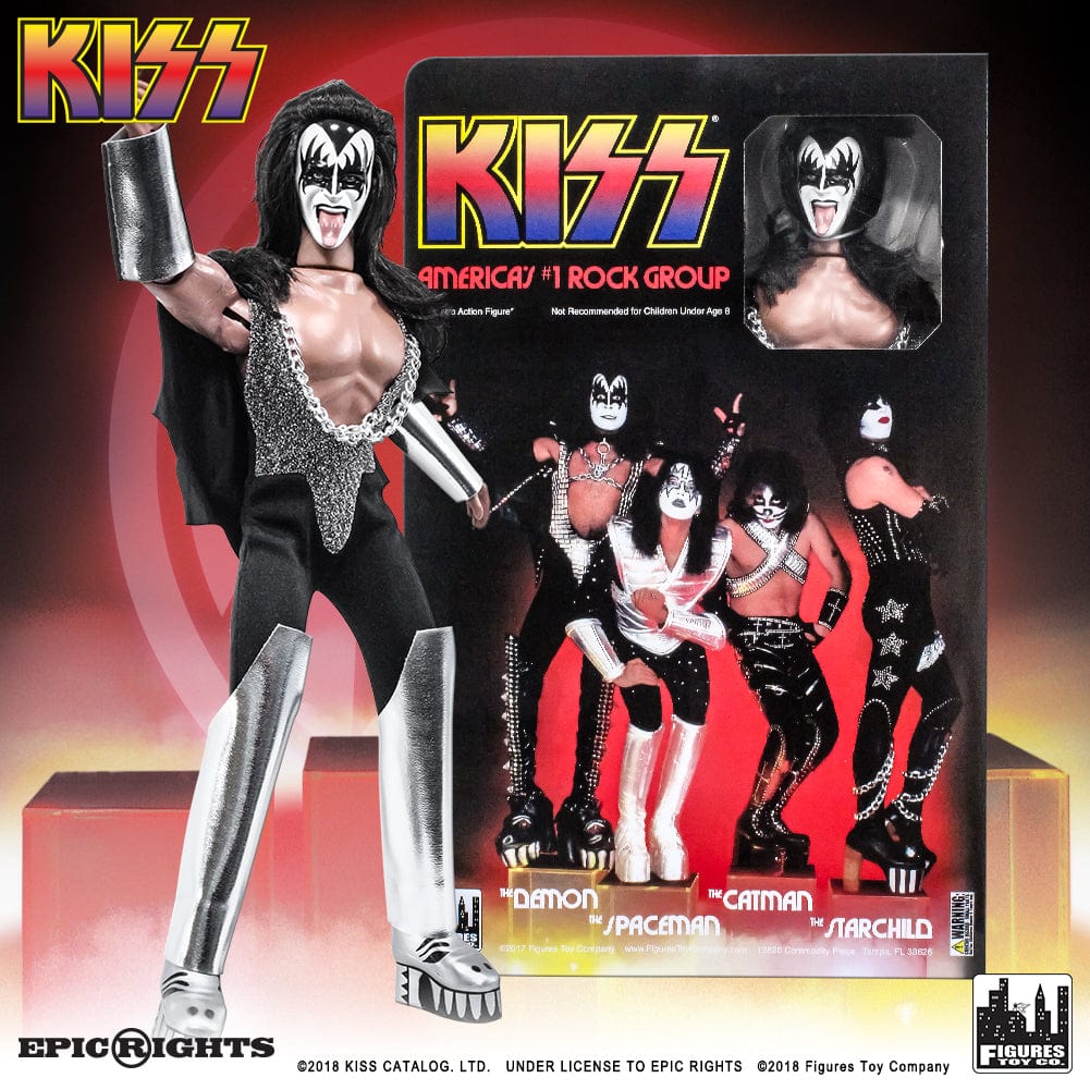 KISS 12 Inch Action Figures Series 9 Love Gun: The Demon