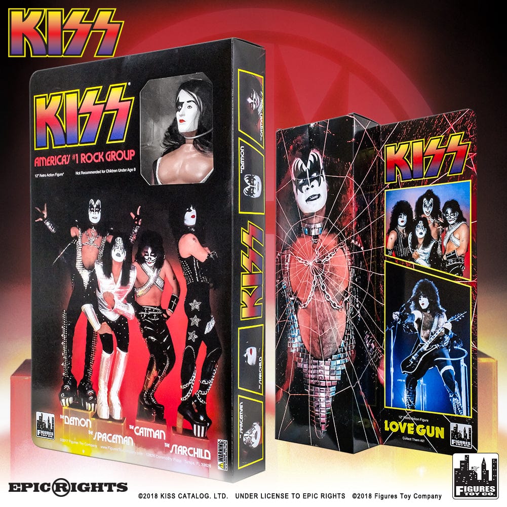 KISS 12 Inch Action Figures Series 9 Love Gun: The Starchild