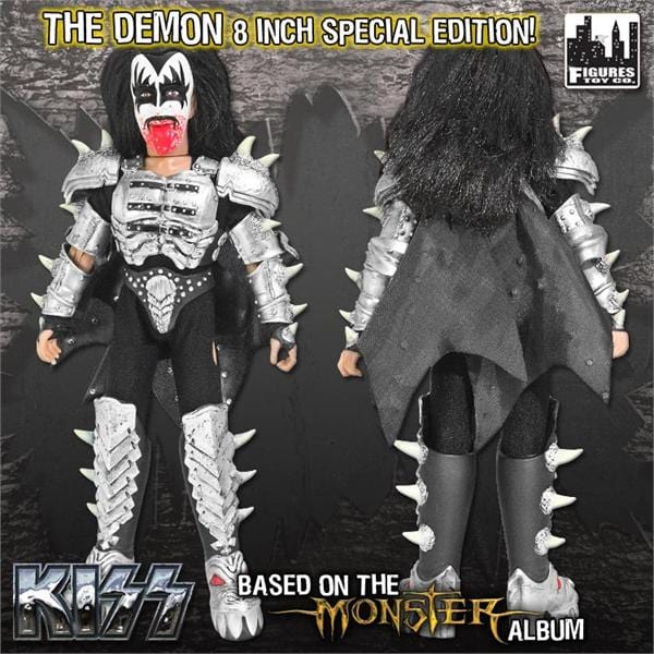 KISS 8&quot; Action Figures Series 4: The Demon (Bloody Variant)