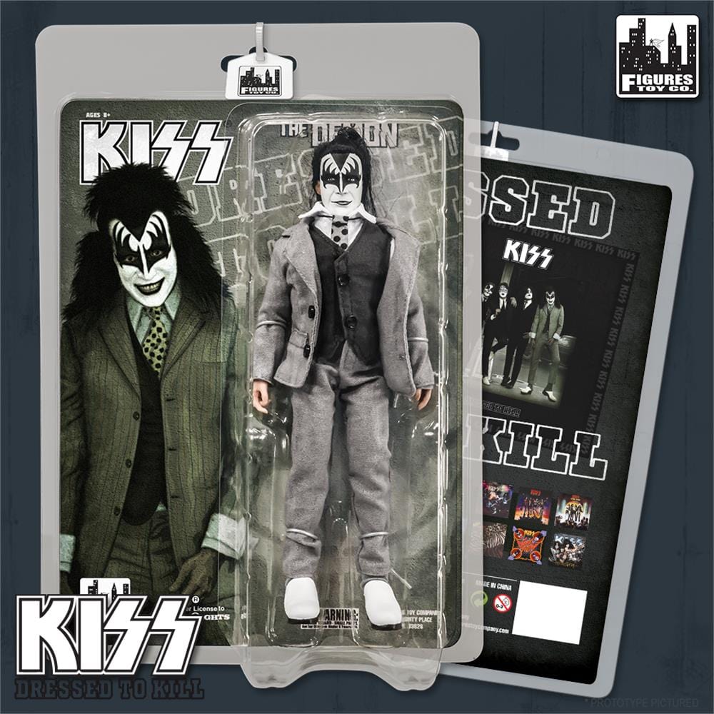 KISS 8 Inch Action Figures Dressed To Kill Re-Issue Series: The Demon