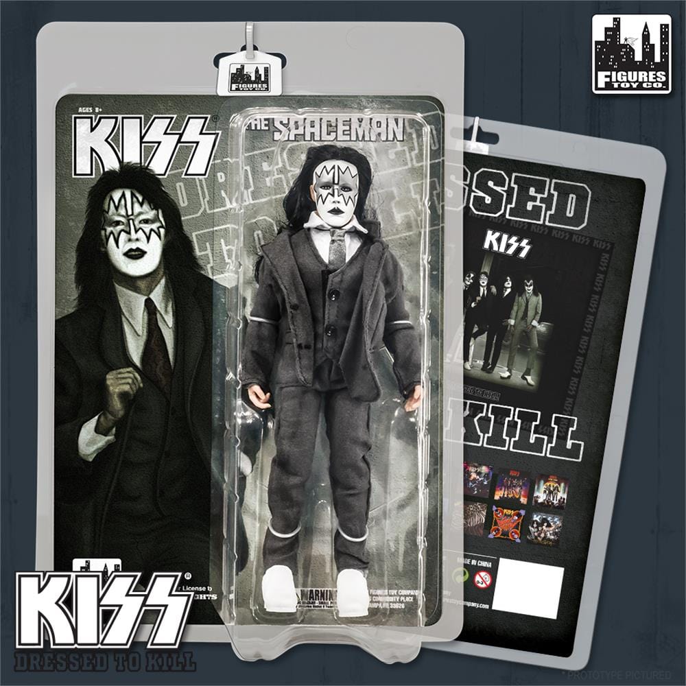KISS 8 Inch Action Figures Dressed To Kill Re-Issue Series: The Spaceman