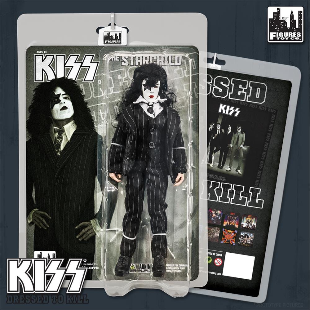 KISS 8 Inch Action Figures Dressed To Kill Re-Issue Series: The Starchild